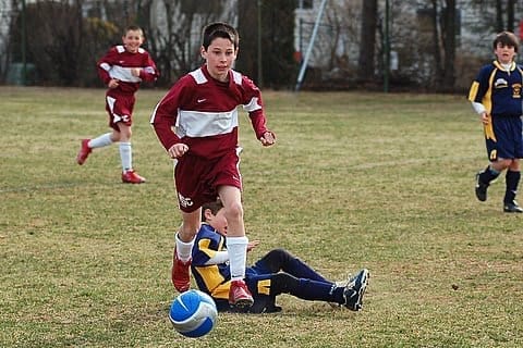 Young Sean Nealis at Massapequa SC growing into the game.
