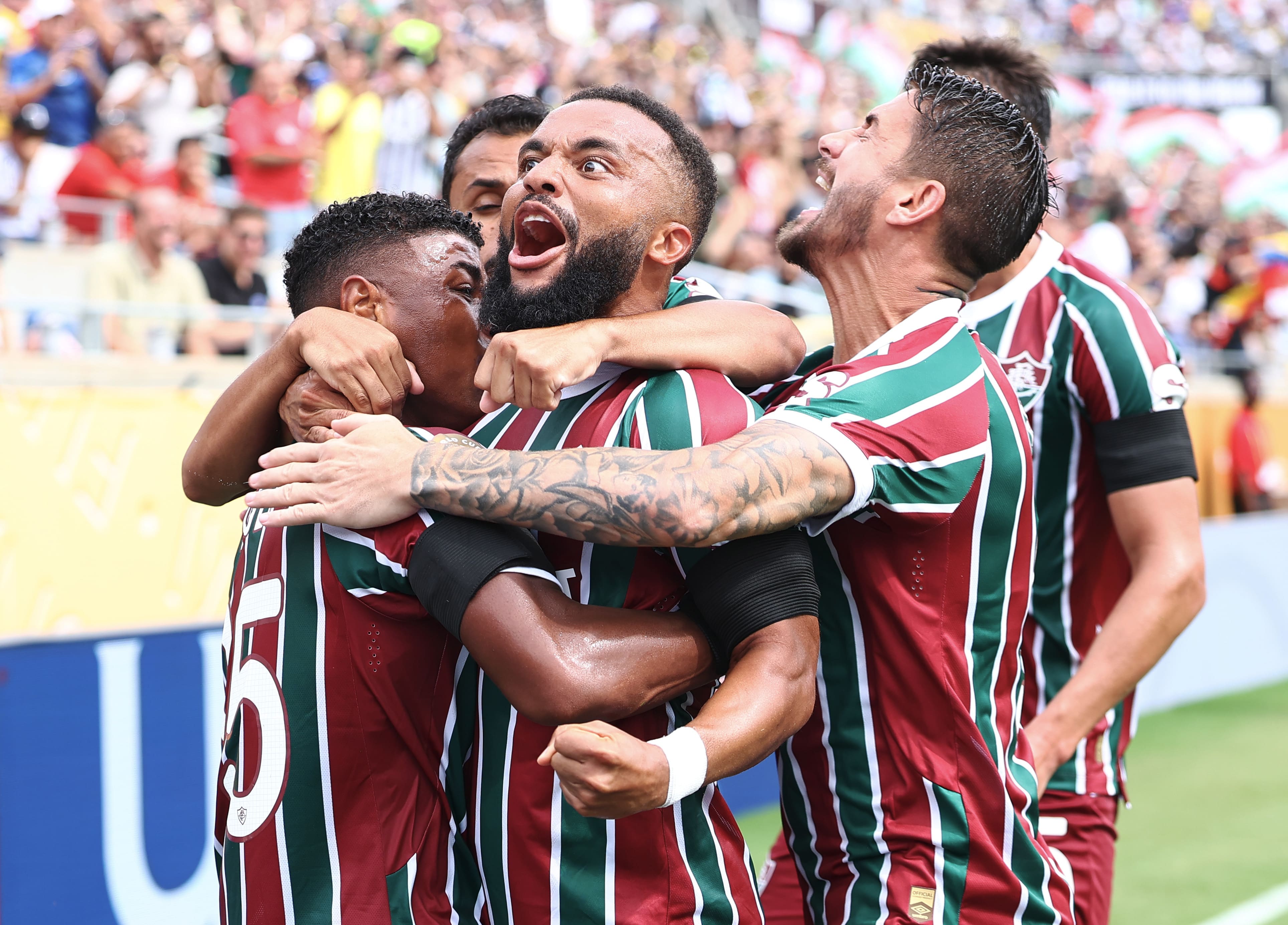 Hercules Scores the Game Winning Goal. Photo From FIFA.com