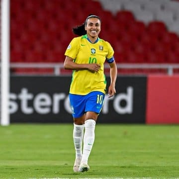 7/29/2025 Marta Converts the Penalty. Mandatory Credit CONMEBOL.com