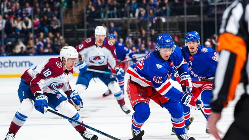 12/6/2025 Madison Square Garden, New York, NY., Mandatory Credit: New York Rangers