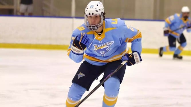 Jaden Dyke scores the game winner for LIU.