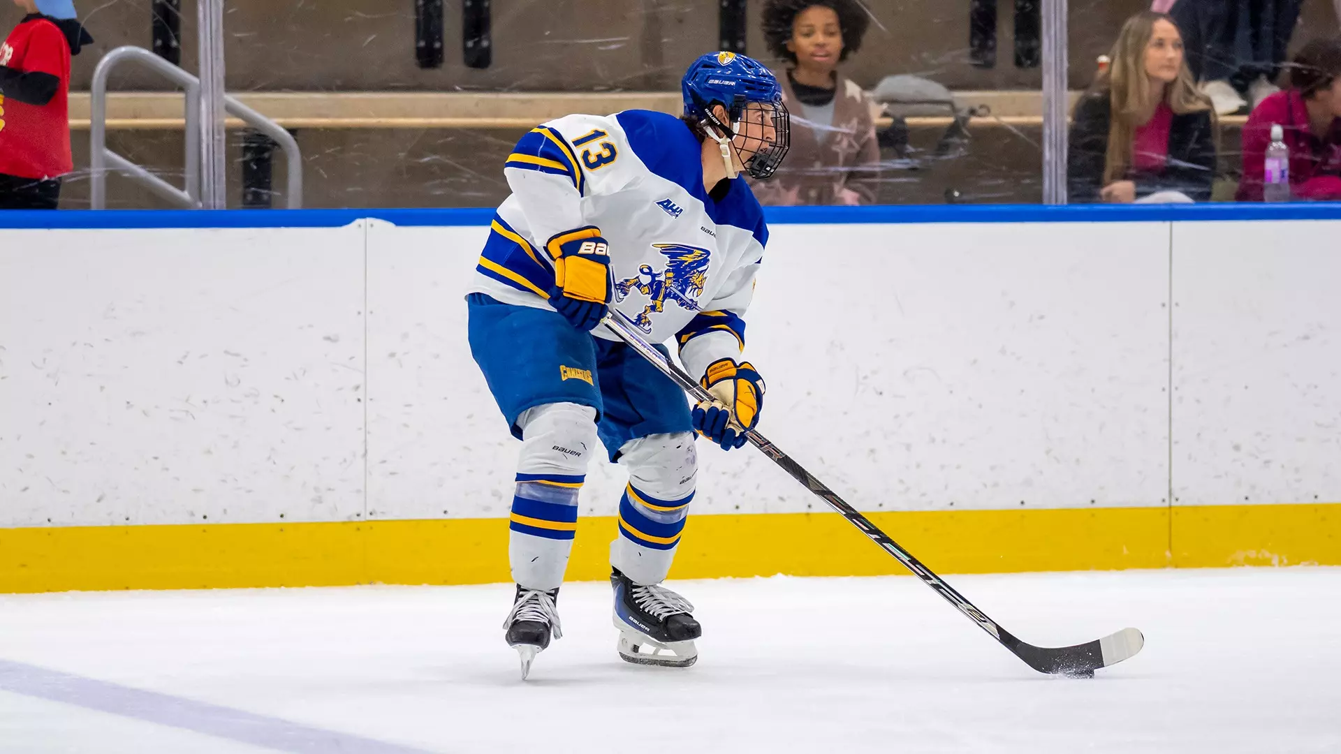 Canisius's Jason Gallucci, who scored the game winner in the third period against LIU.