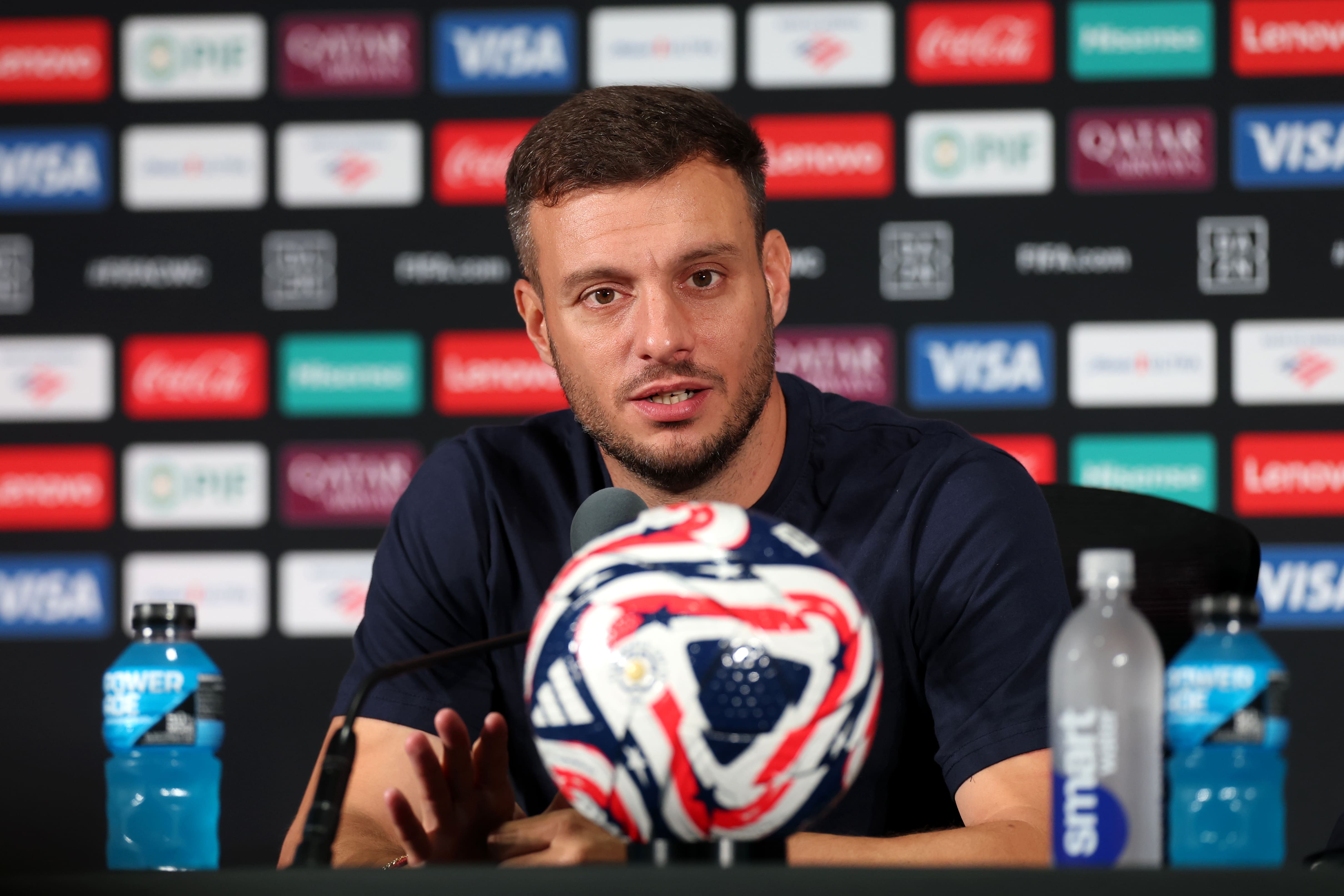 Martin Anselmi Speaks to the Media From FIFA