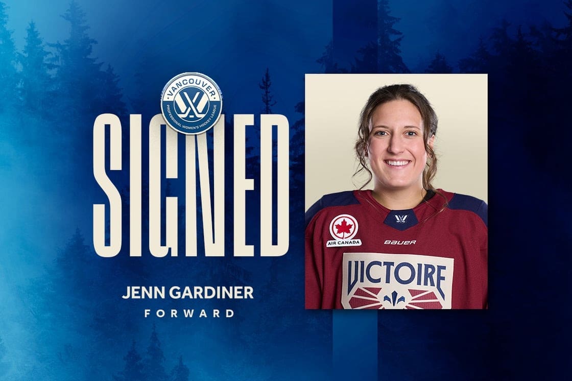 6/5/25 Jenn Gardiner Signs With Hometown PWHL Vancouver during expansion signing period. Mandatory Credit: PWHL