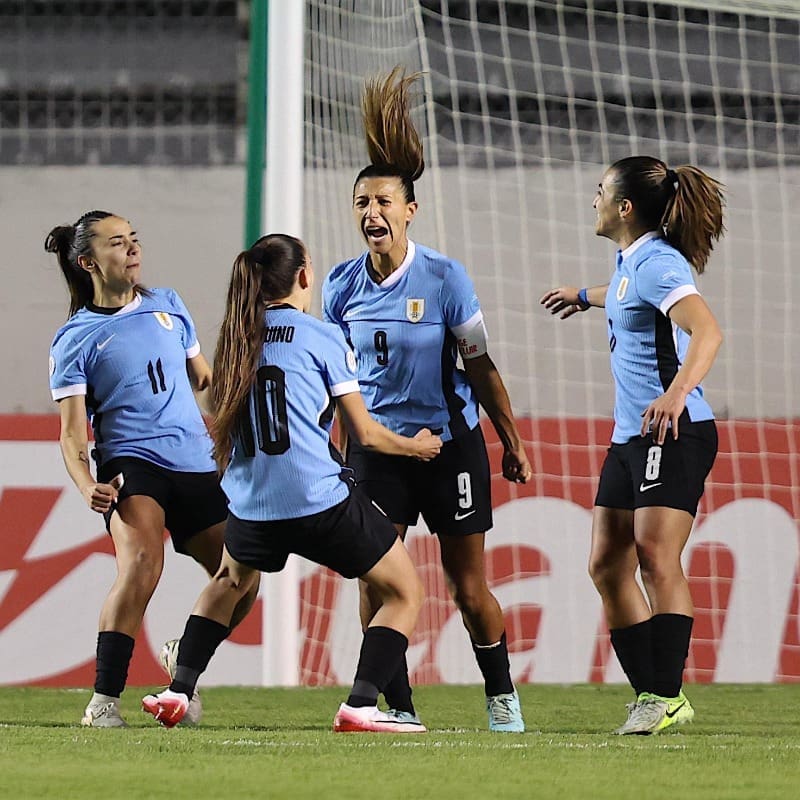 Uruguay Celebrates Victory over Chile