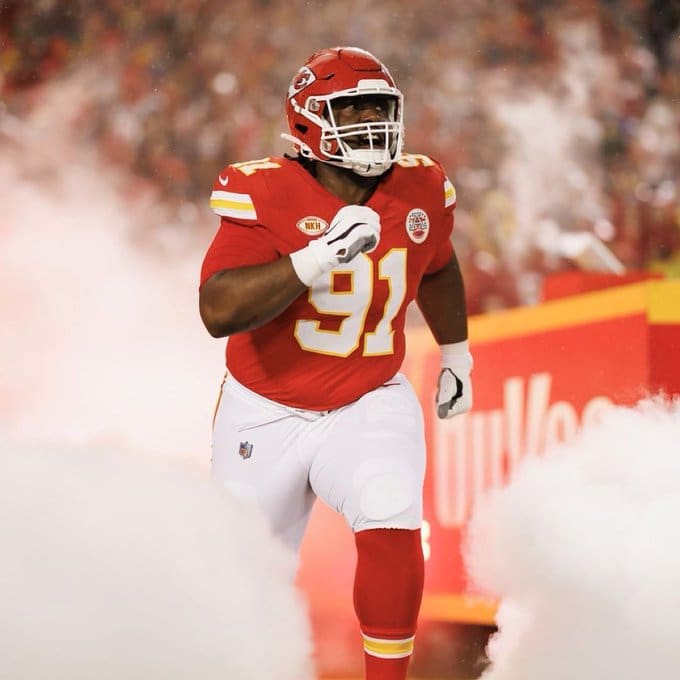 8/24/2025 Derrick Nnadi returns to the Chiefs Mandatory Credit Ari Meirov
