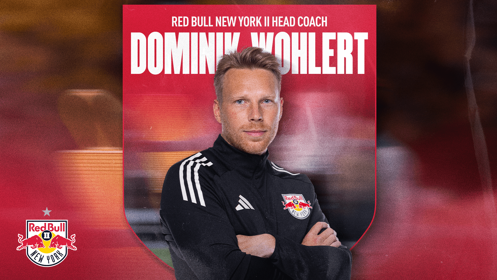 1/21/2026 Dominik Wohlert is the new head coach of New York Red Bulls 2. Mandatory credit: New York Red Bulls.