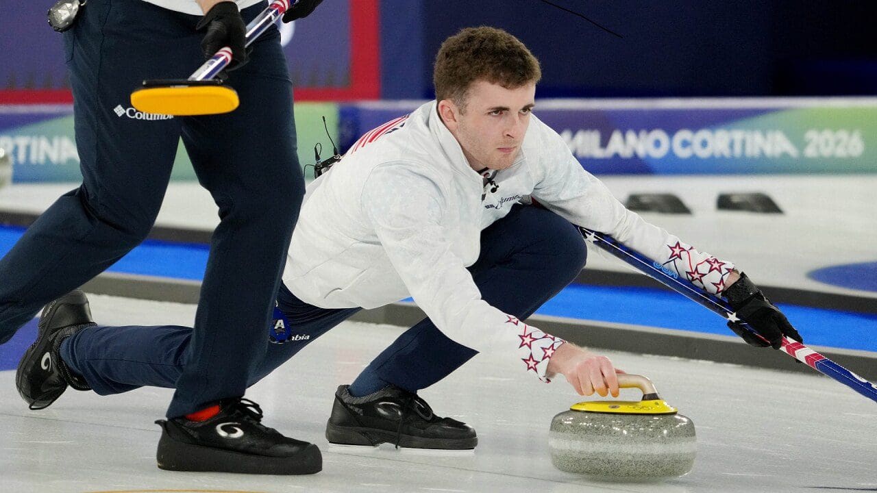 Daniel Casper throwing the hammer down. Mandatory Credit: KOAA Through Getty Images
