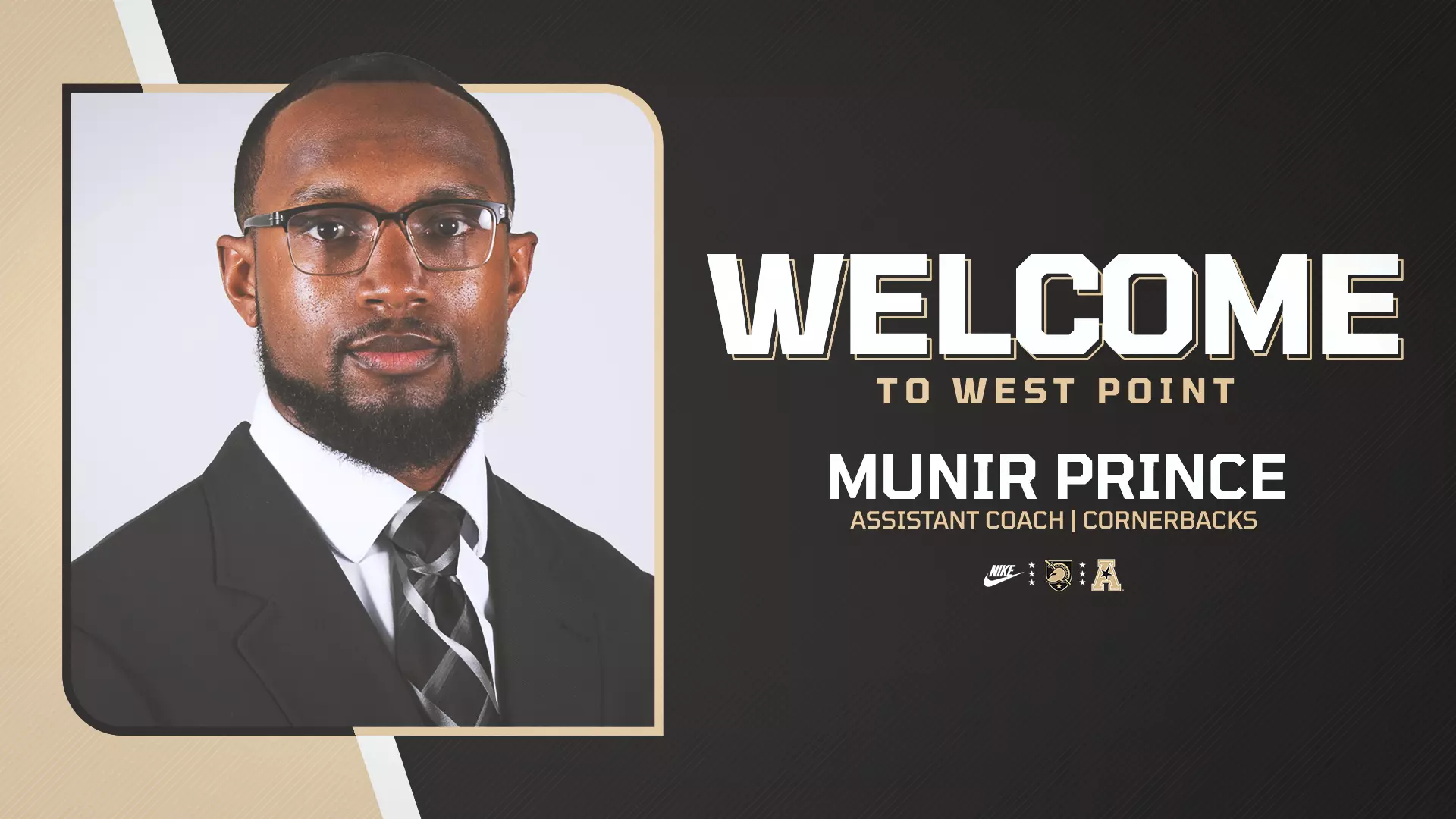 Army Football Welcomes Munir Prince