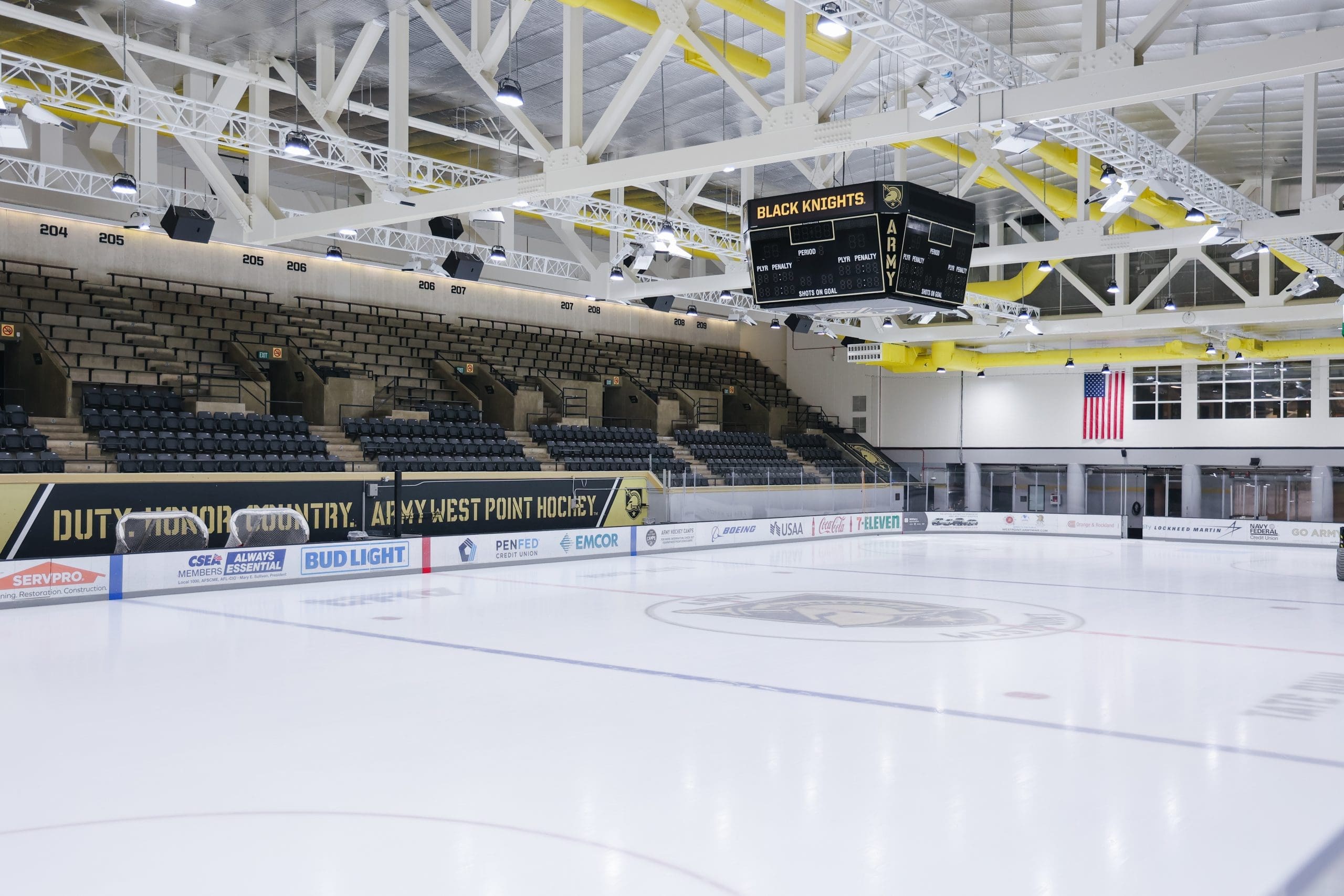 Tate Rink in West Point, New York; Photo Credit: Army Hockey
