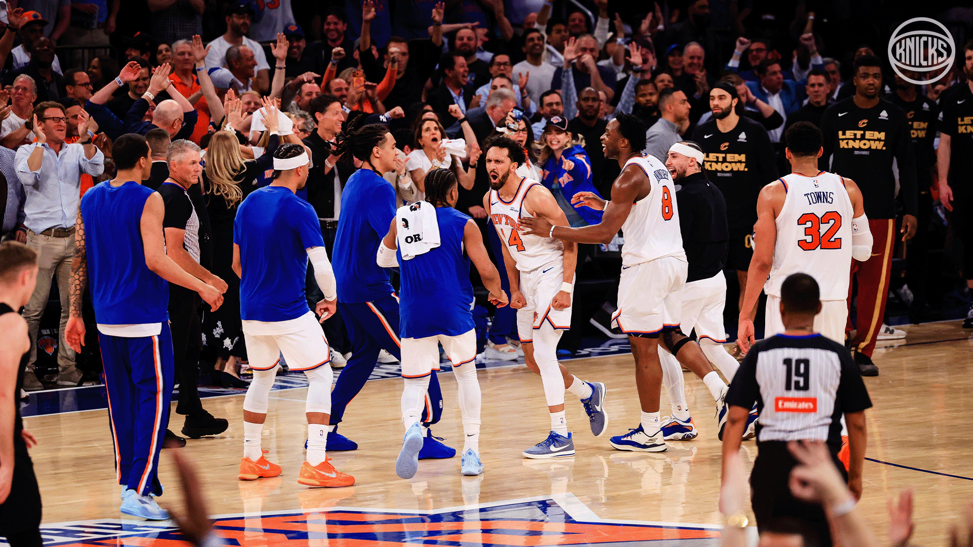 Landry Shamet after he hits a three.