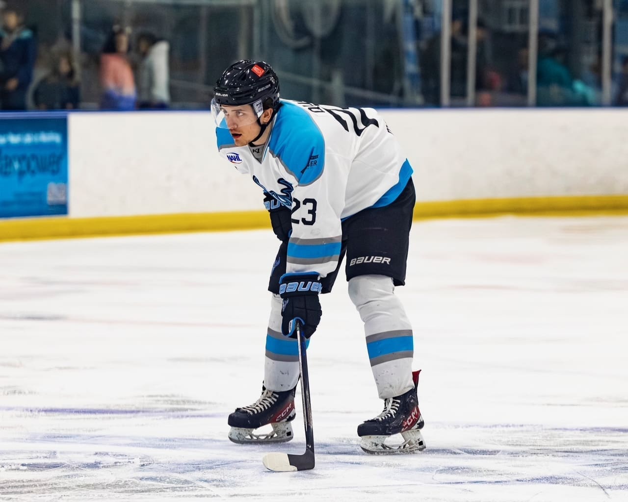 Thomas Quast playing for the Wisconsin Windigo; Photo Credit: JC Woods