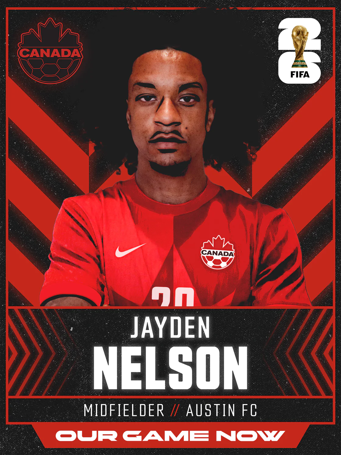 Jayden Nelson is the new member