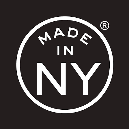 The logo for Made in NY created by NYC Mayors Office of Media and Entertainment.